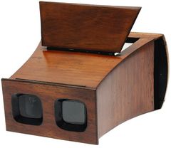 Inconnue - Stéréoscope pour vues en carton miniature