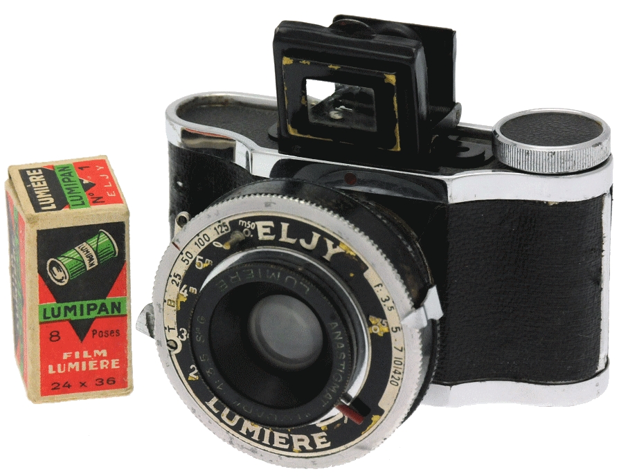 Ancien Appareil Photo ELJY LUMIERE Vintage Collection
